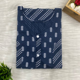 Long Zip Feeding Nighty, Free Size, Short Sleeve Sleepwear in Softest Cotton Fabric (Bra Size 34-38 | 54″-56″ Lengt